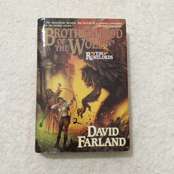Other - Brotherhood of The Wolf - Hardcover Book